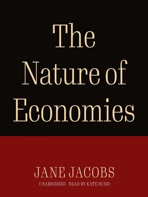 cover image of The Nature of Economies